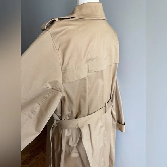 NWT Lane Bryant Tan Trench Coat - Women's Plus Size 22/24 - Picture 10 of 16